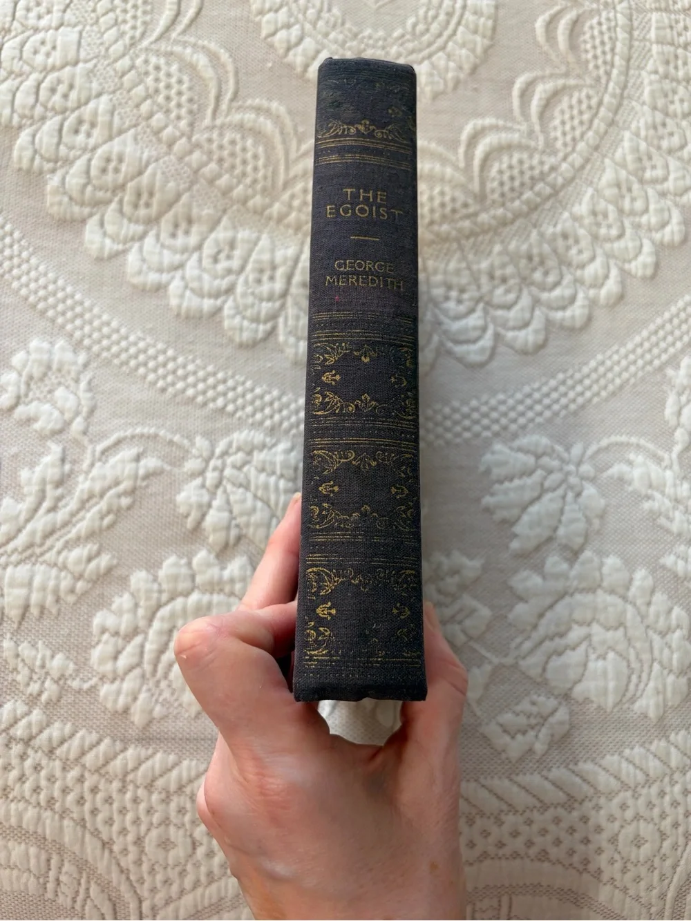 'The Egoist' Vintage Black Decorative Book